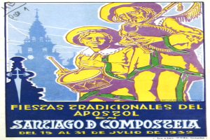 Ein Konzertplakat mit zwei Musikern, einer spielt ein Schlagzeug und der andere eine Flöte, mit Veranstaltungsdetails in San Francisco, Kalifornien.