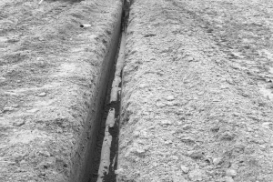 90 Meter tief bohren: Straße vollständig gesperrt